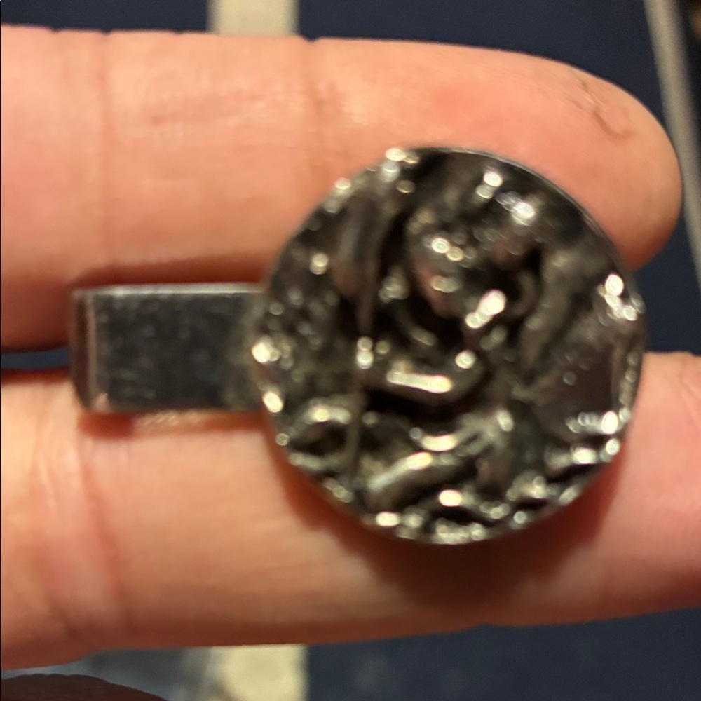 Silver Textured Ring